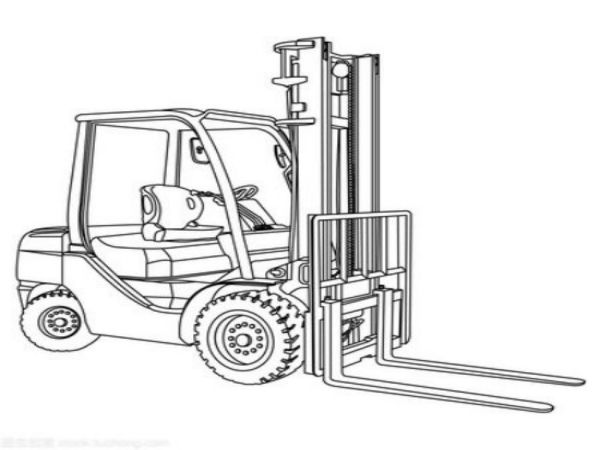 叉车门架油路安装图解（叉车三级门架油路图解）